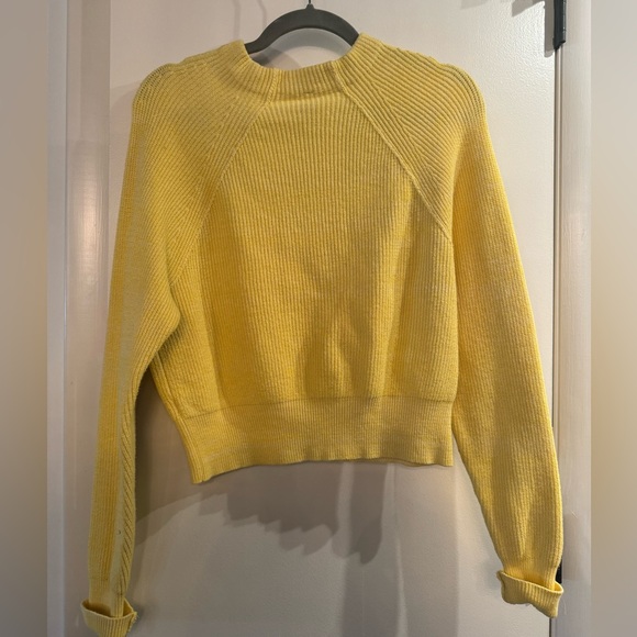 Free people yellow sweater - Picture 3 of 4